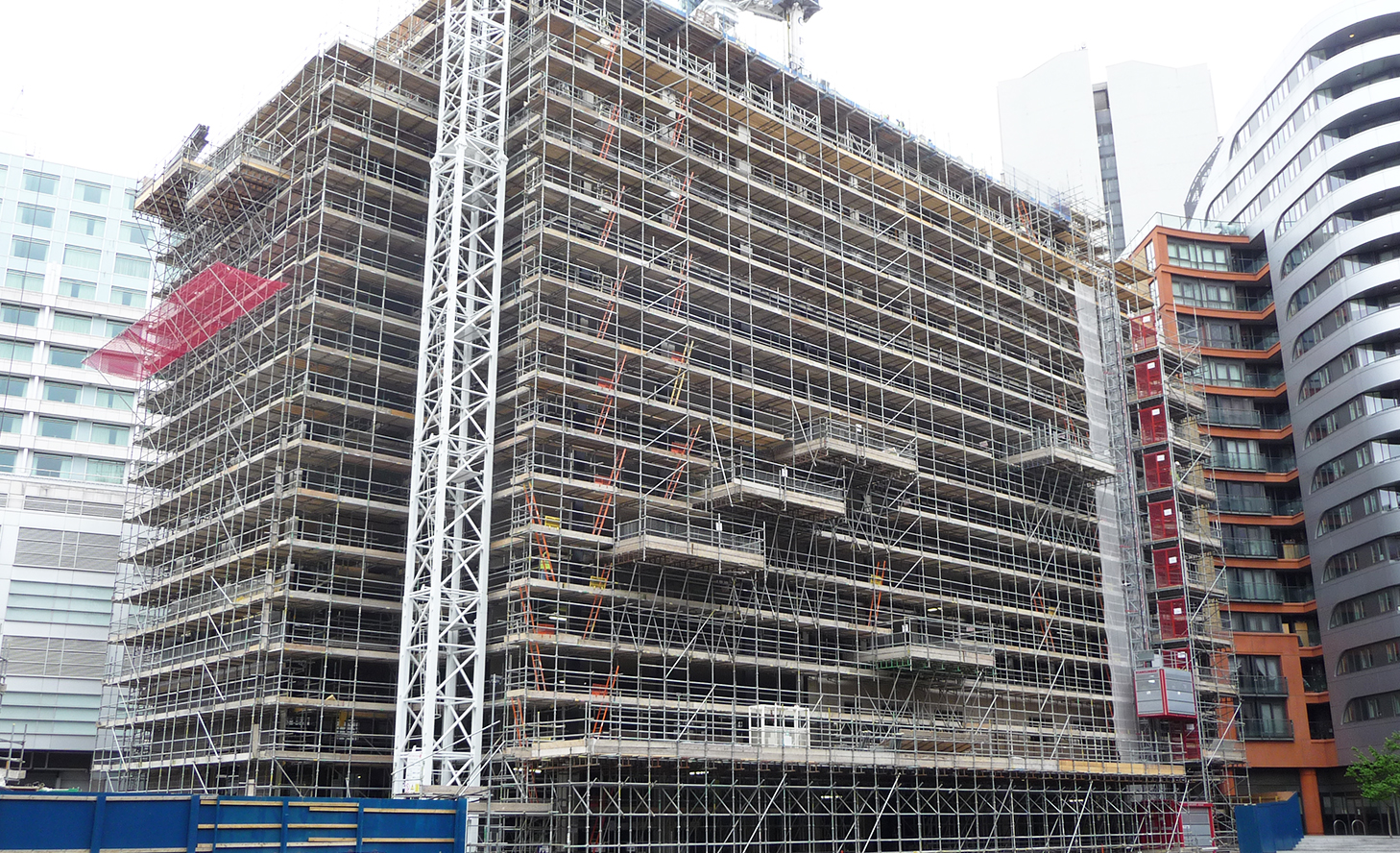 Merchant Square, Brogan Group System Scaffolding